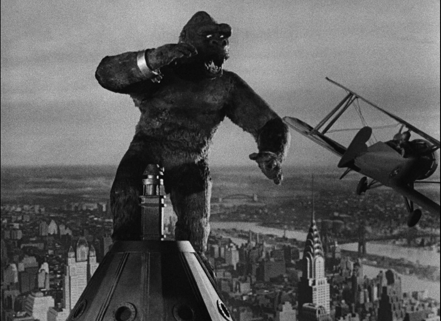 Photo de King Kong (1933) au sommet de l'Empire State Building