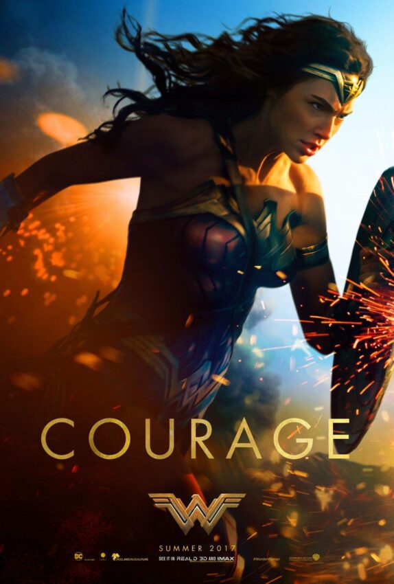 Poster Courage de Wonder Woman