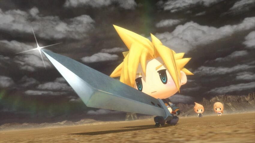Image de Cloud dans World of Final Fantasy