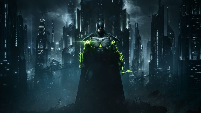 Concept Art de Batman dévoilé par Warner Bros Games. pour le jeu vidéo Injustice 2