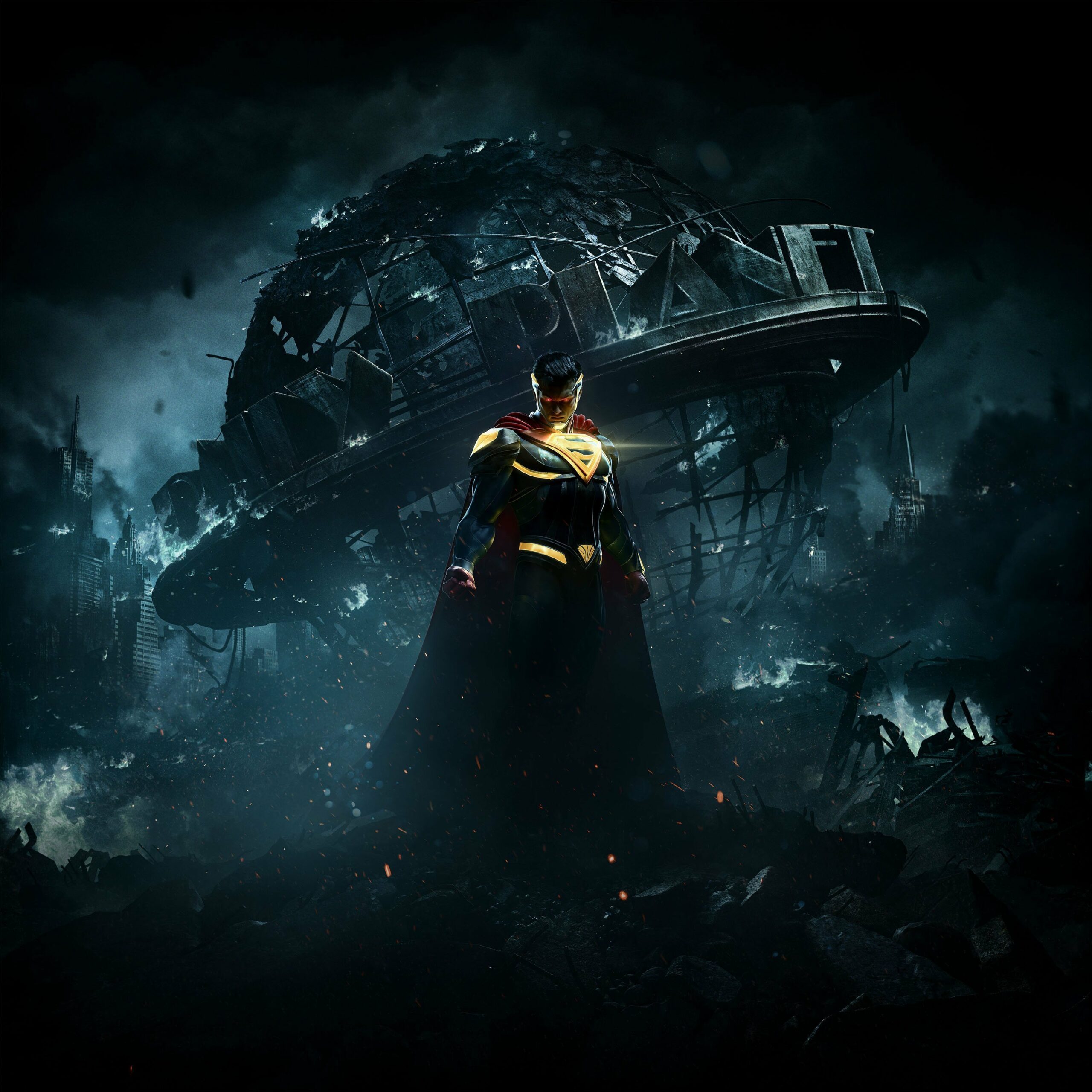 Concept Art de Superman dévoilé par Warner Bros Games. pour le jeu vidéo Injustice 2