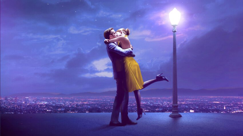 Bannière du film La La Land avec Ryan Gosling et Emma Stone