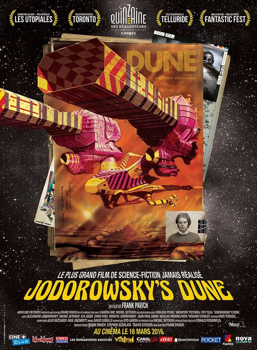 Affiche française du documentaire Jodorowsky's Dune