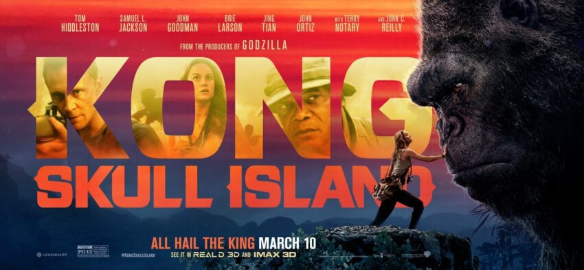Bannière de Kong: Skull Island avec La Belle et la Bête