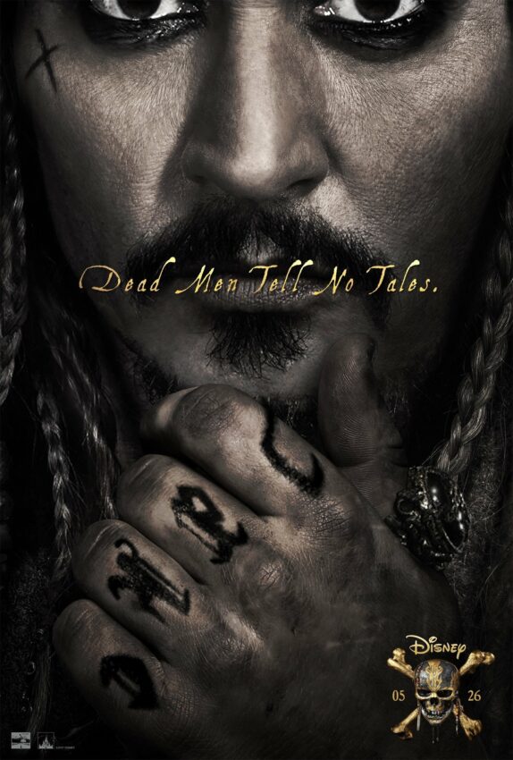 Poster de Pirates des Caraïbes: La Vengeance de Salazar avec Jack Sparrow