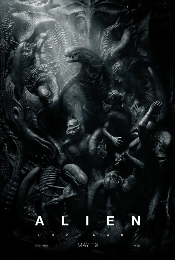 Poster du film Alien: Covenant comme une œuvre d'art