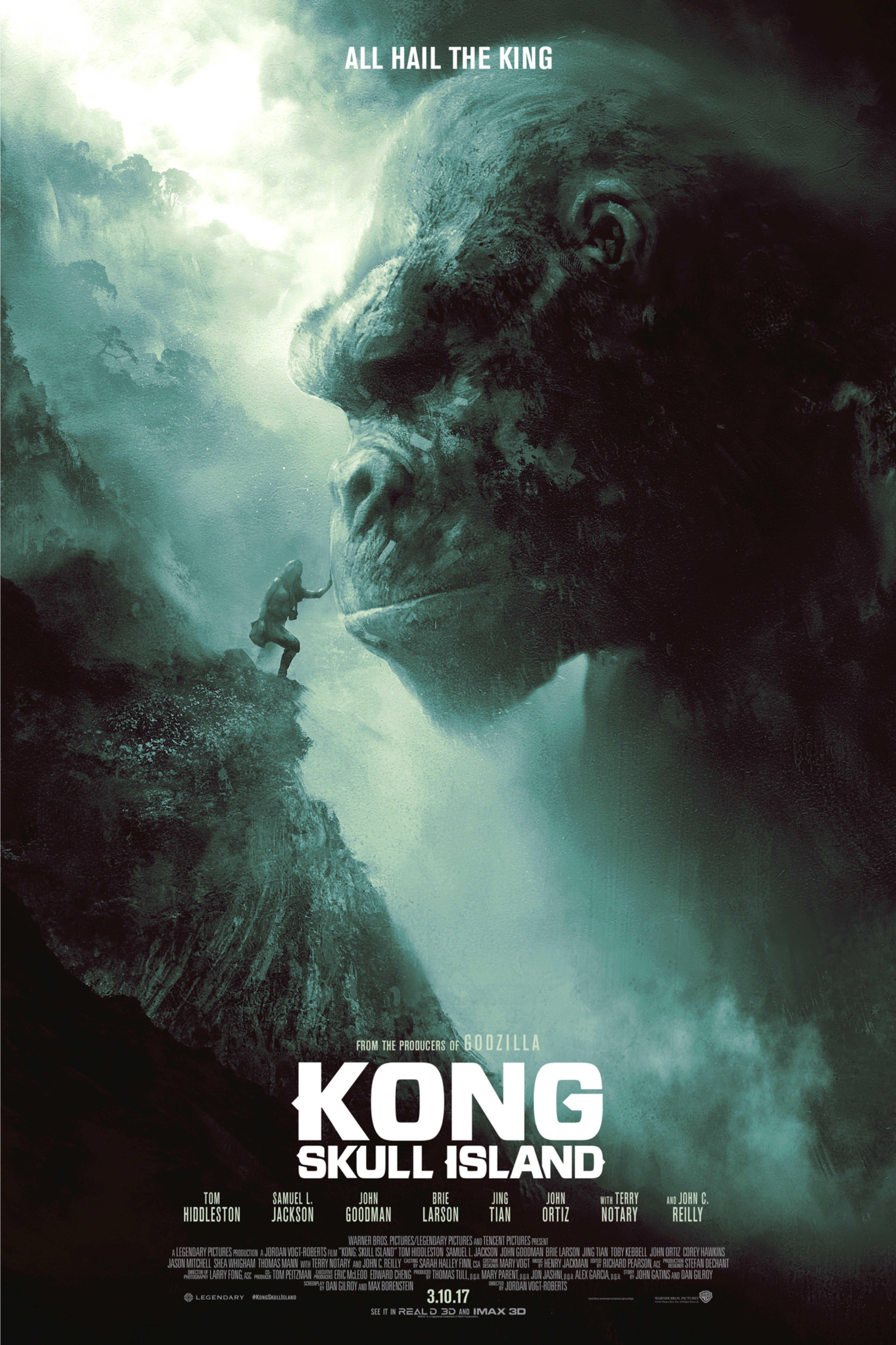 Premier poster de Kong: Skull Island par Karl Fitzgerald