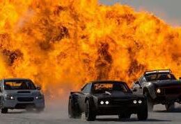 Photo d'une explosion dans le film Fast & Furious 8