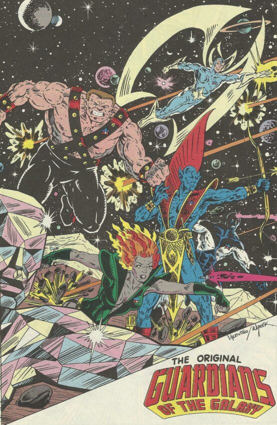 Image des Gardiens de la Galaxie d'origine (Marvel Comics)