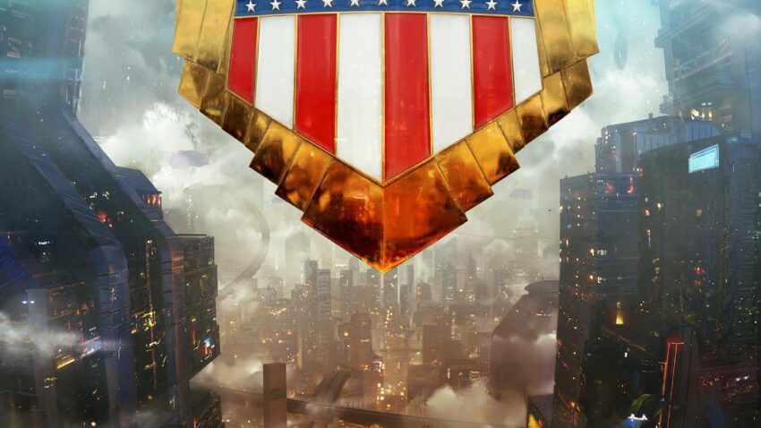 Poster teaser pour la série télé, Judge Dredd: Mega-City One