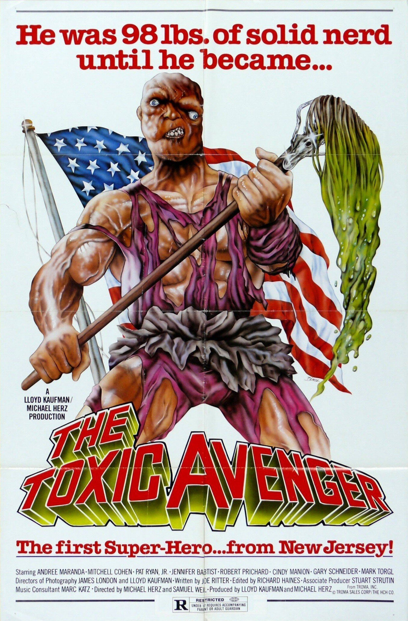 Poster du film The Toxic AvengerPoster du film The Toxic Avenger