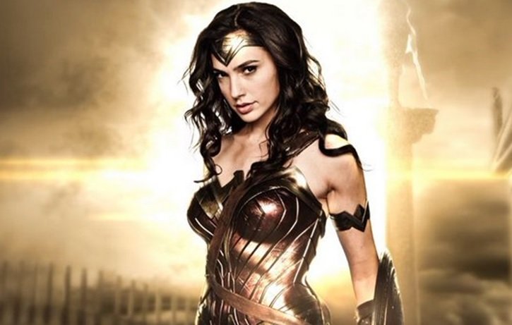 Photo de Wonder Woman avec son costume