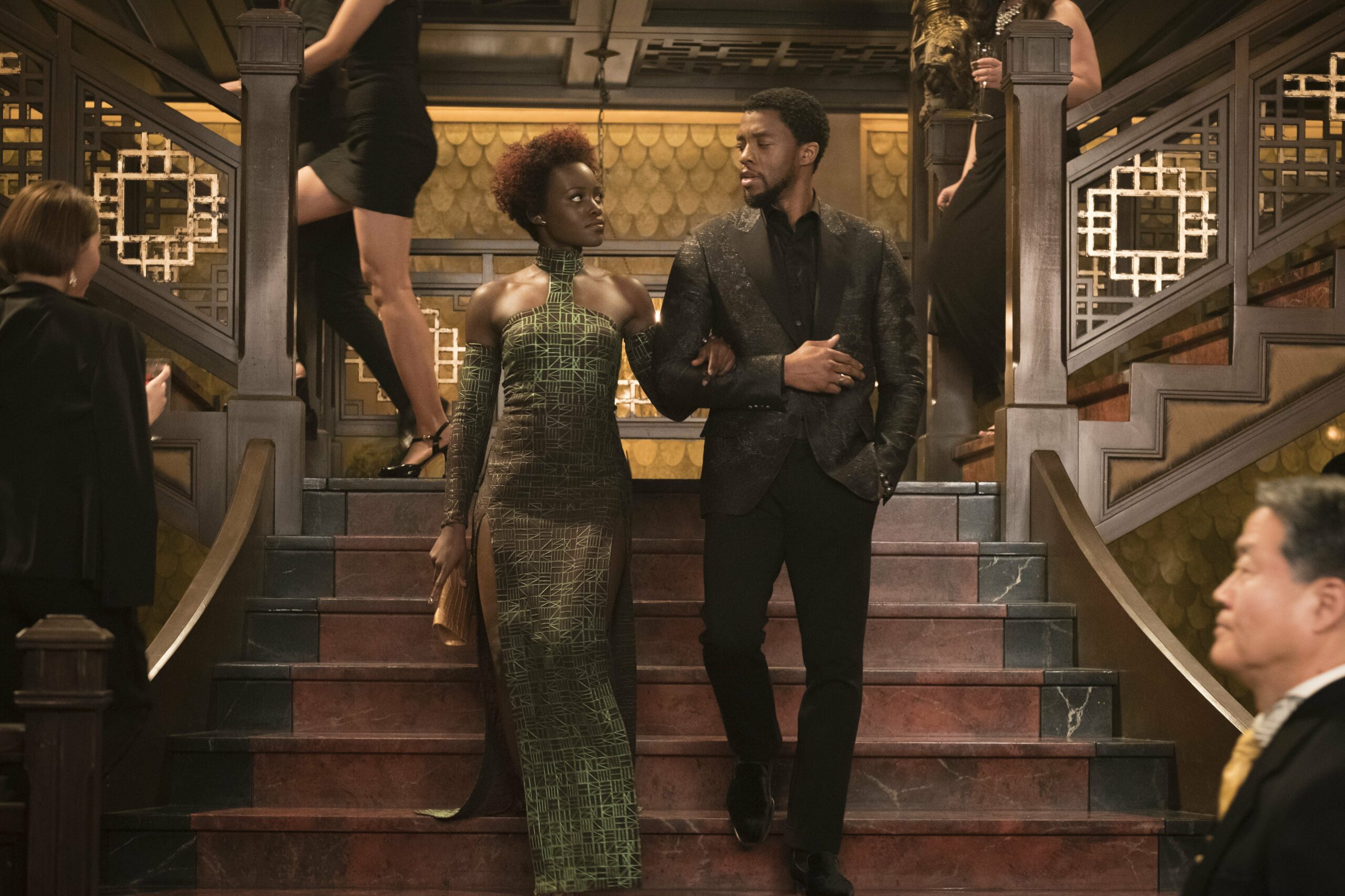 Photo du film Black Panther réalisé par Ryan Coogler avec Lupita Nyong'o et Chadwick Boseman