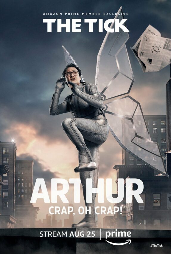 Poster de la saison 1 de The Tick avec Arthur
