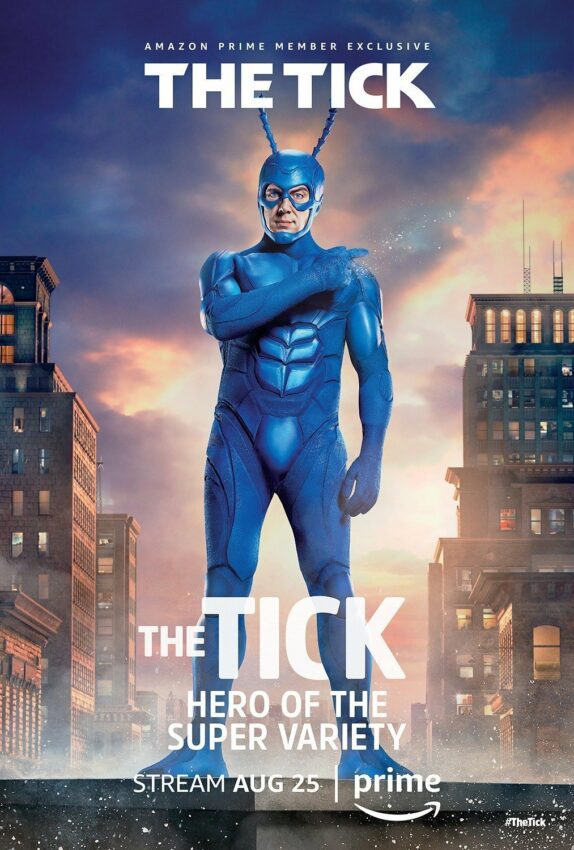 Poster de la saison 1 de The Tick avec La Tique