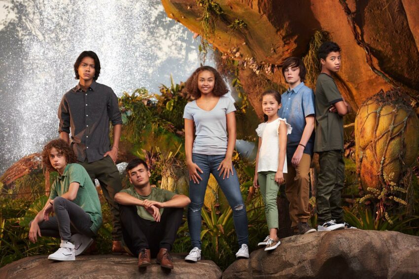Deuxième photo des enfants des Avatar Sequels prise au parc Disney Animal Kingdom à Orlando