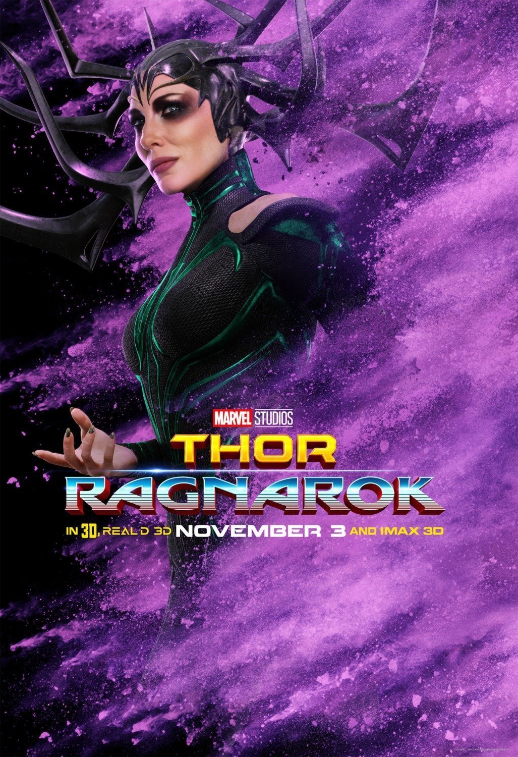 Poster du film Thor: Ragnarok avec Hela