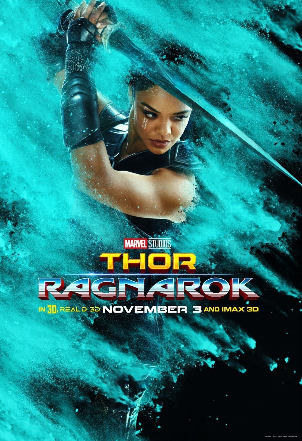 Poster du film Thor: Ragnarok avec Valkyrie
