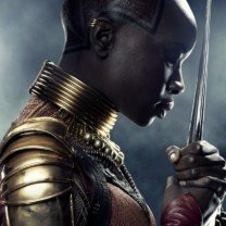 Poster du film Black Panther avec Danai Gurira (Okoye)