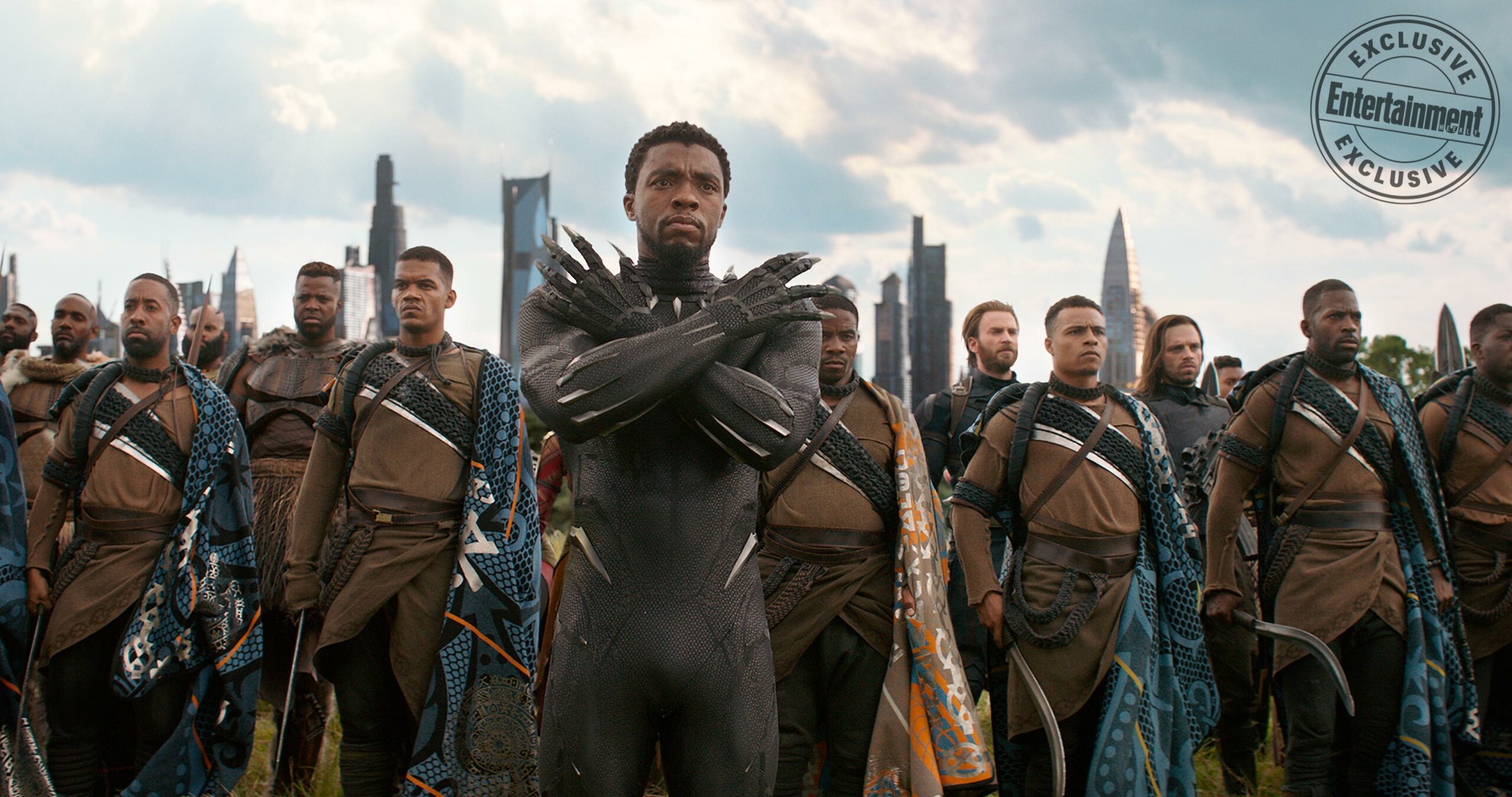 Photo du film Avengers: Infinity War avec Chadwick Boseman (T'Challa/Black Panther)