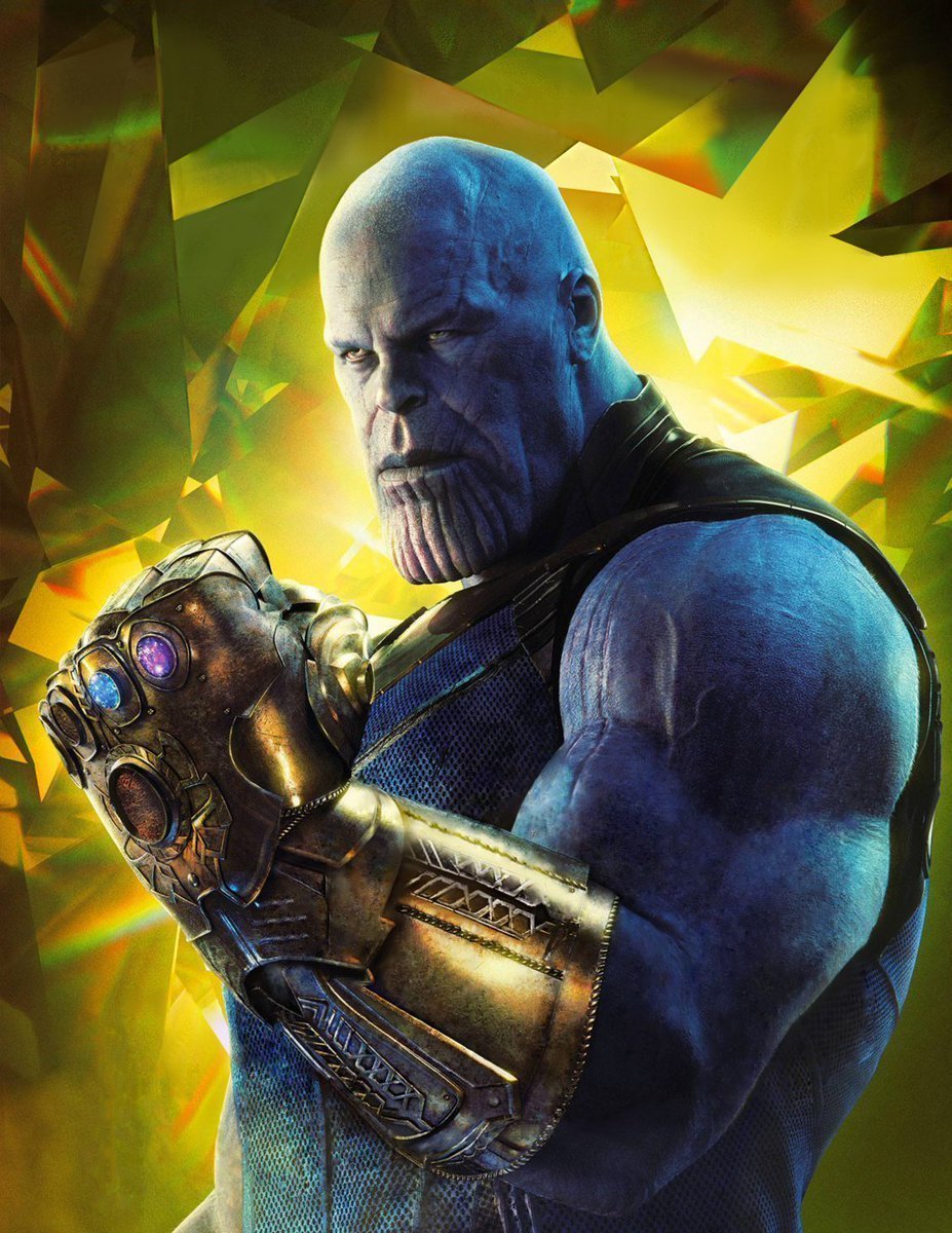 Couverture sans texte du magazine Empire pour le film Avengers: Infinity War avec Thanos (Josh Brolin)