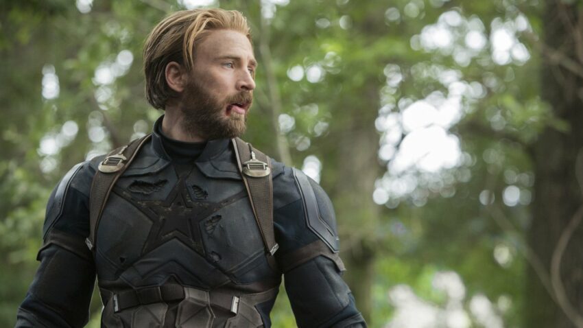 Photo du film Avengers: Infinity War avec Captain America (Chris Evans)