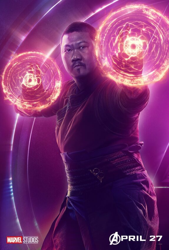 Poster du film Avengers: Infinity War avec Wong (Benedict Wong)