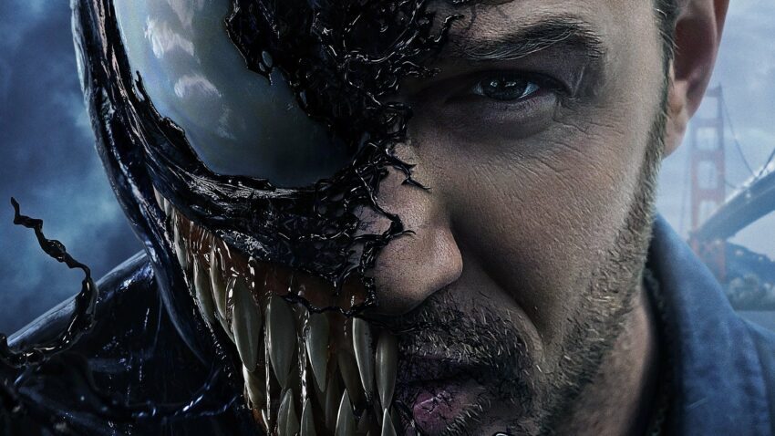 Poster du film Venom réalisé par Ruben Fleischer avec Tom Hardy et le symbiote