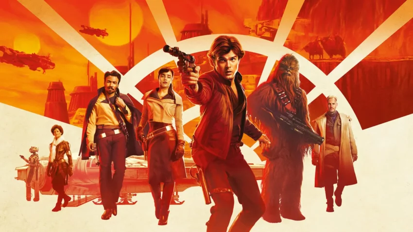 Bannière du film Solo : A Star Wars Story.
