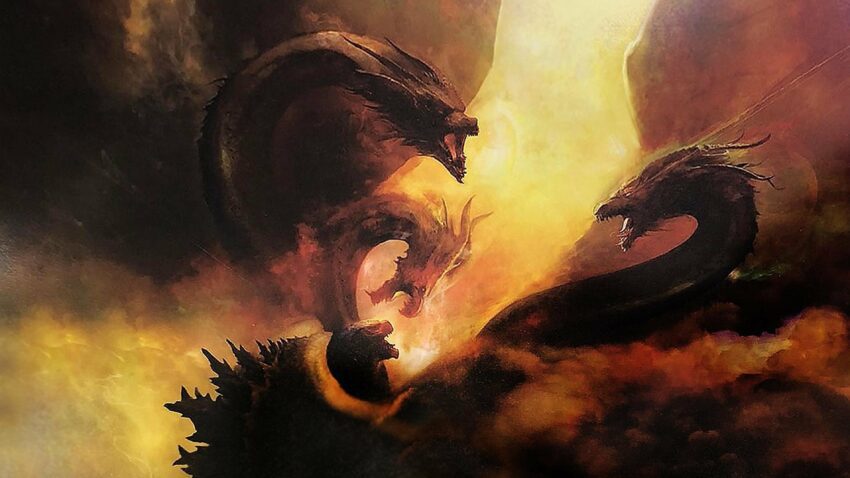 Poster du film Godzilla II - Roi des Monstres pour le 2018 Comic-Con International: San Diego