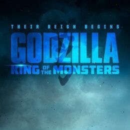 Poster teaser du film Godzilla: King of the Monsters réalisé par Michael Dougherty d’après un scénario de Max Borenstein, Michael Dougherty et Zach Shields
