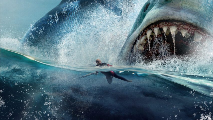 Bannière du film En eaux troubles réalisé par Jon Turteltaub avec Jason Statham