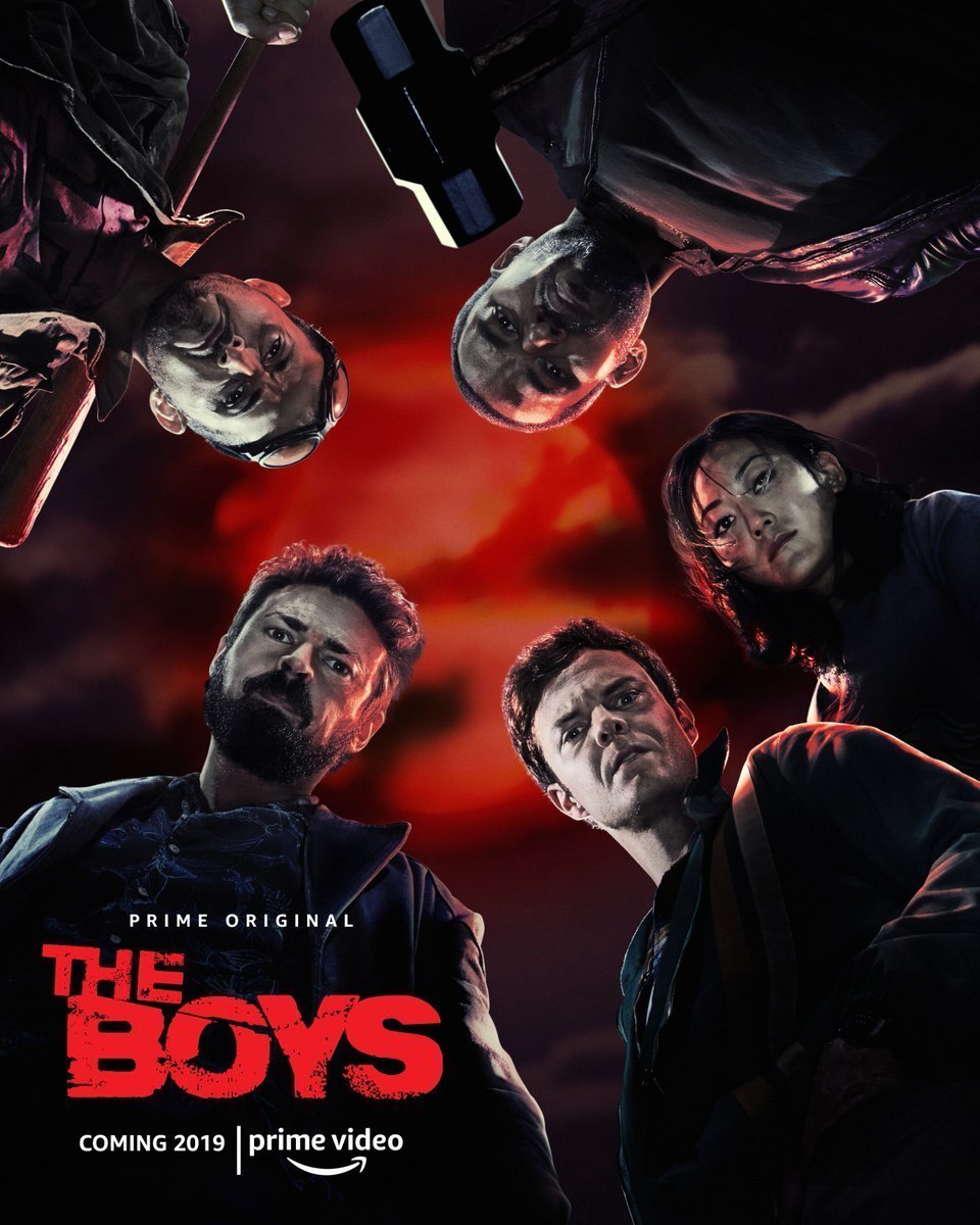 Poster de la première saison de la série The Boys