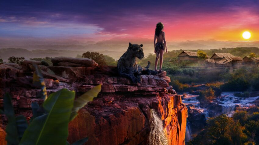 Bannière du film Mowgli: la légende de la jungle avec Bagheera
