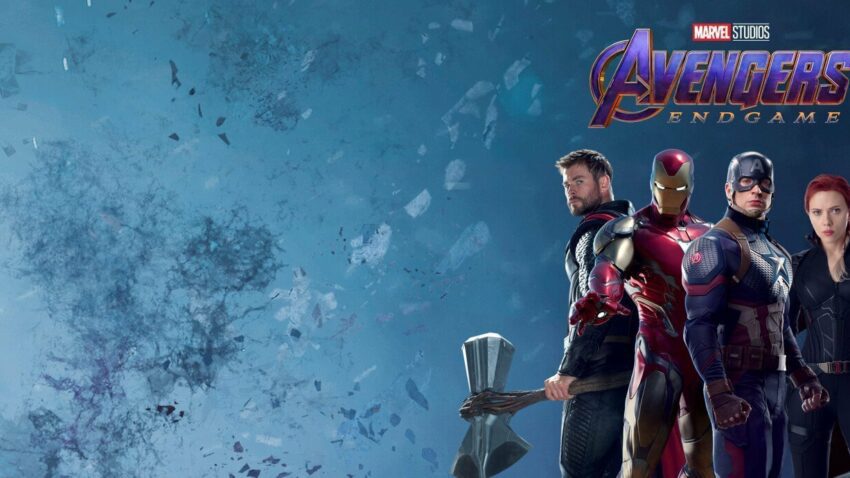 Deuxième image promotionnelle du film Avengers: Endgame présentant l'équipe composé des six Avengers d'origine