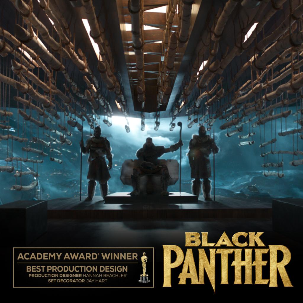 Image pour l'Oscar 2019 dans la catégorie Meilleurs décors du film Black Panther