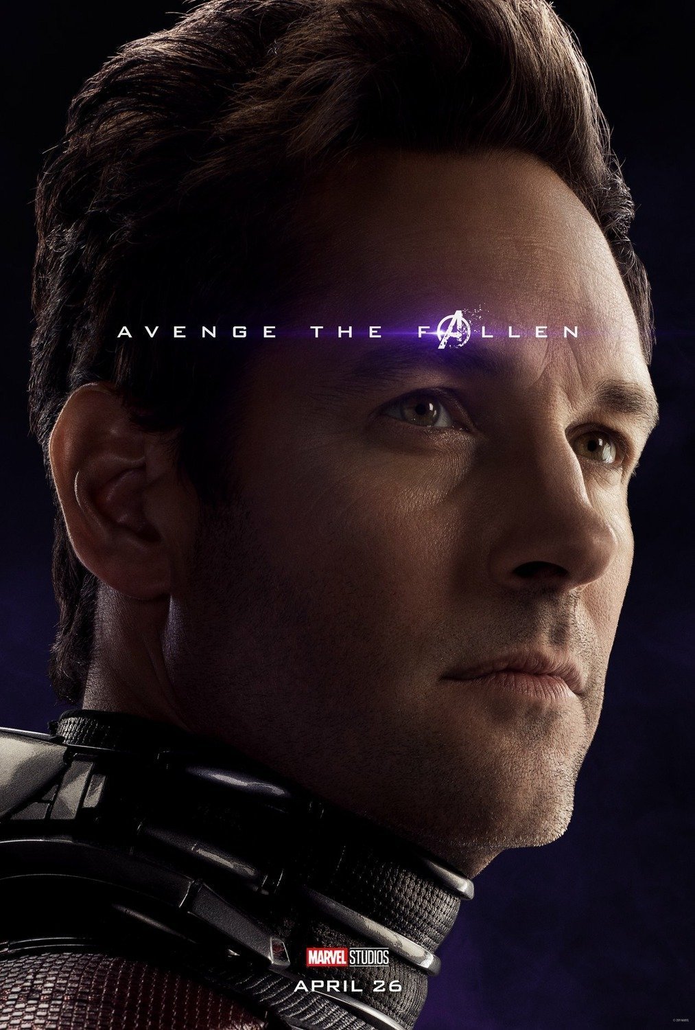 Poster du film Avengers: Endgame avec Ant-man (Paul Rudd)