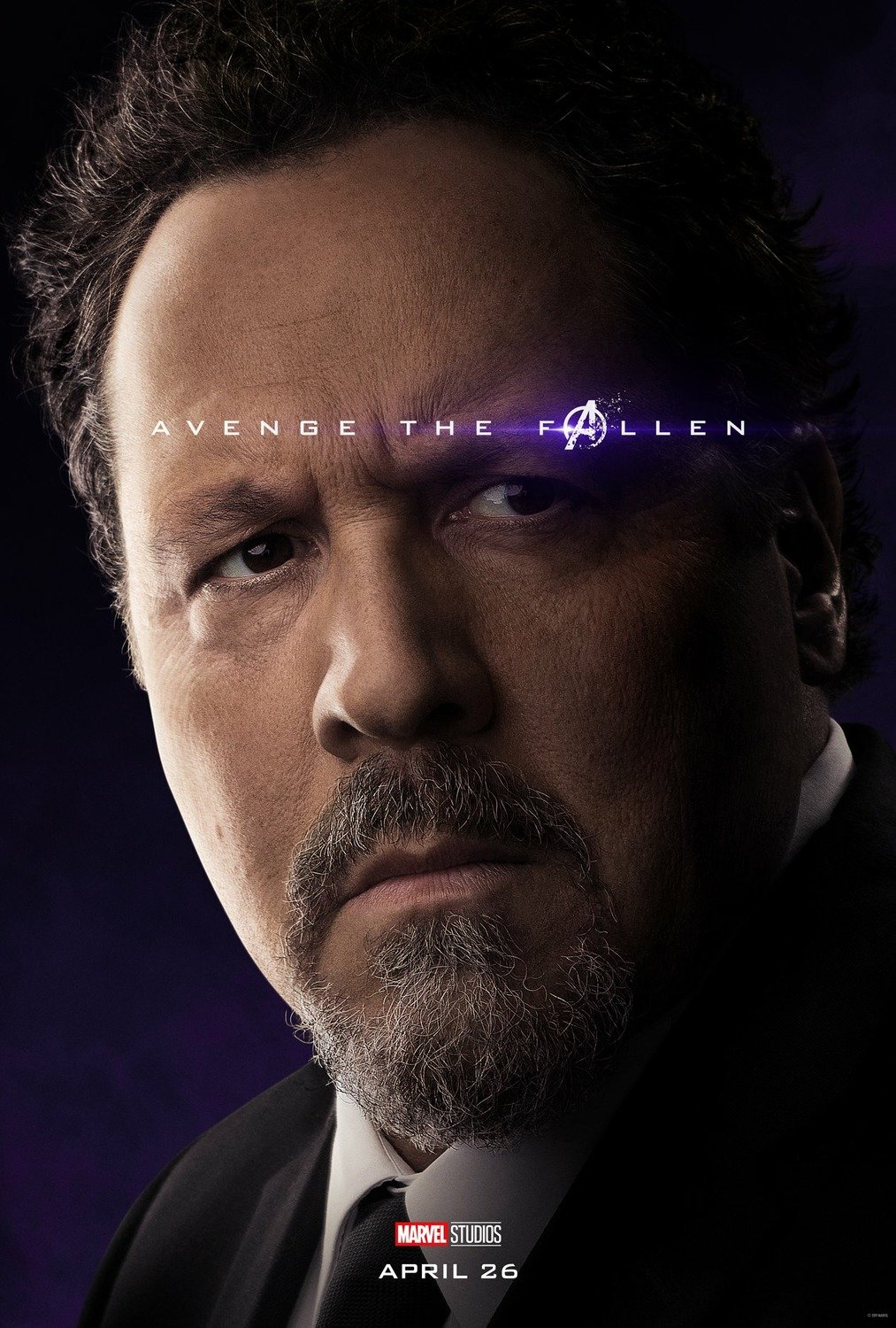 Poster du film Avengers: Endgame avec Happy Hogan (Jon Favreau)