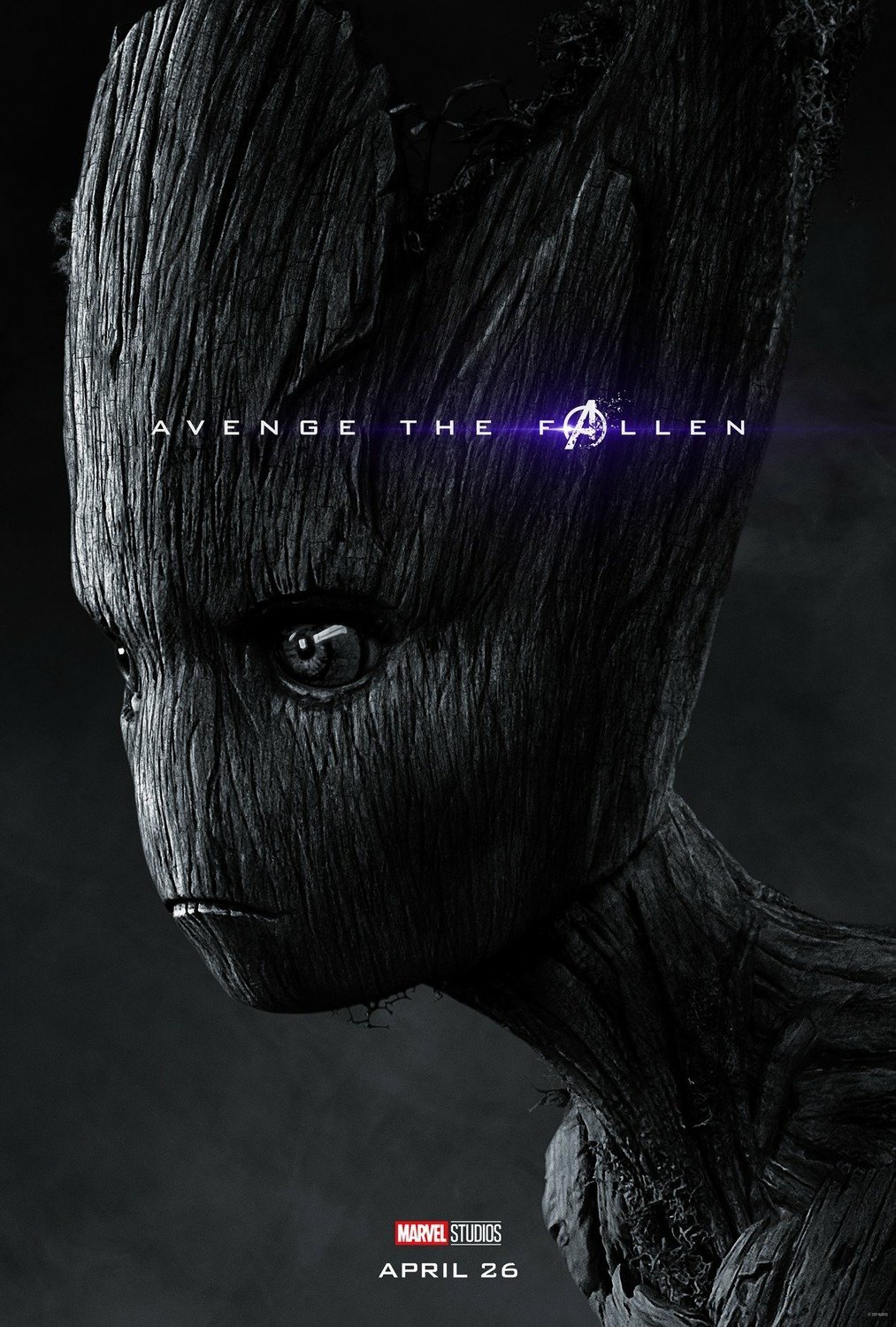 Poster du film Avengers: Endgame avec Teen Groot