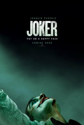 Poster teaser pour le film Joker avec Joaquin Phoenix