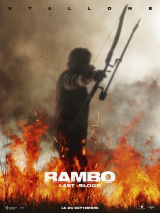 Première affiche du film Rambo: Last Blood réalisé par Adrian Grunberg avec Sylvester Stallone