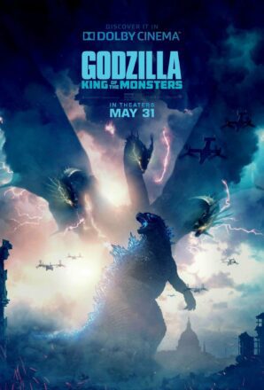 Poster Dolby du film Godzilla II - Roi des Monstres réalisé par Michael Dougherty