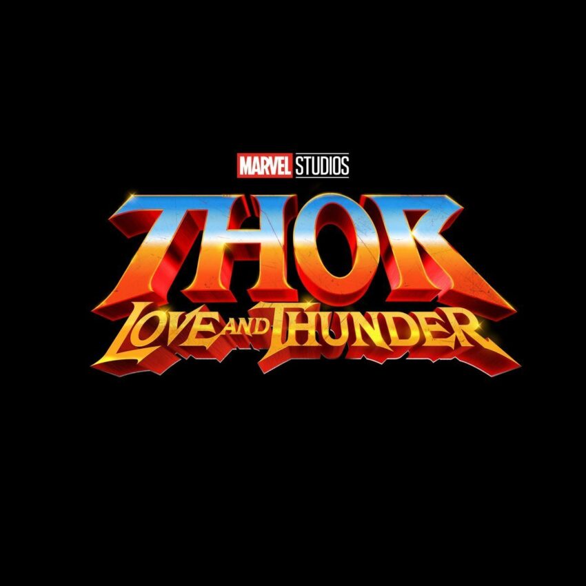 Le logo du Marvel Studios, Thor: Love and Thunder