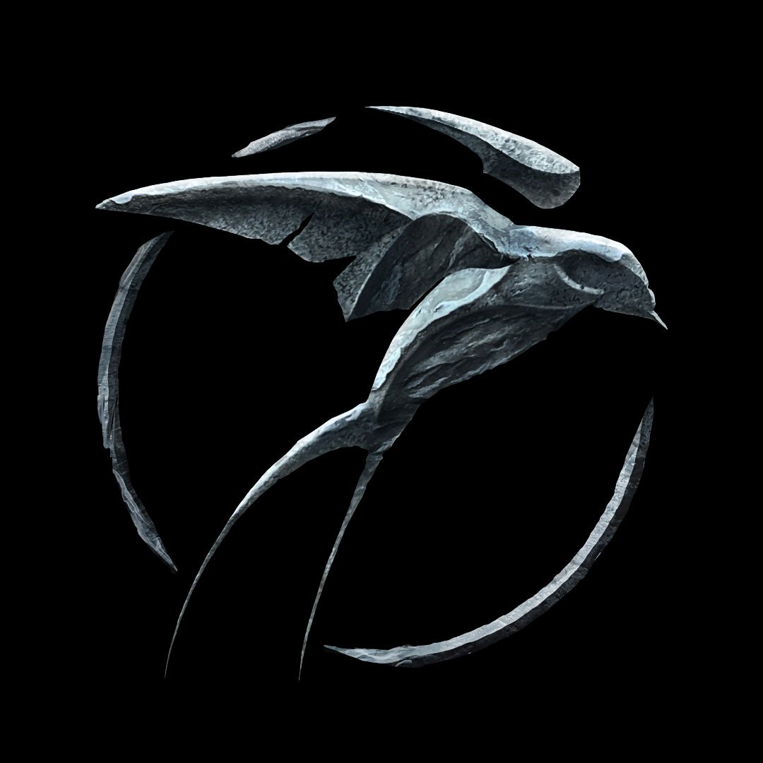 Logo de Ciri pour la série Netflix, The Witcher