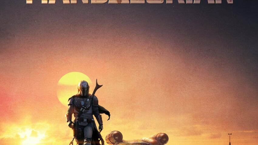 Premier poster pour la série Star Wars, The Mandalorian, dirigée par Jon Favreau