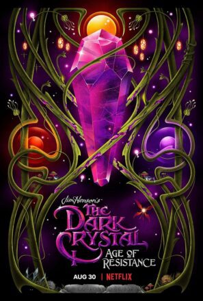 Poster teaser de la première saison de la série Dark Crystal : Le temps de la résistance réalisée par Louis Leterrier