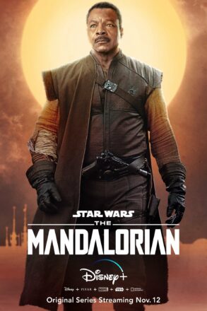 Poster pour la série Star Wars, The Mandalorian, avec Carl Weathers (Greef Carga)
