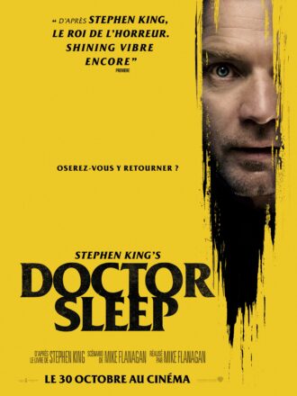 Affiche française du film Doctor Sleep écrit et réalisé par Mike Flanagan avec Ewan McGregor