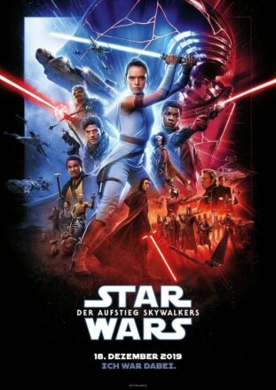 Poster allemand du film Star Wars: L’Ascension de Skywalker (Star Wars: The Rise of Skywalker en VO)