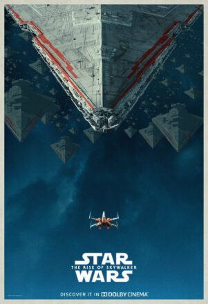 Poster Dolby du film Star Wars: L’Ascension de Skywalker (Star Wars: The Rise of Skywalker en VO)